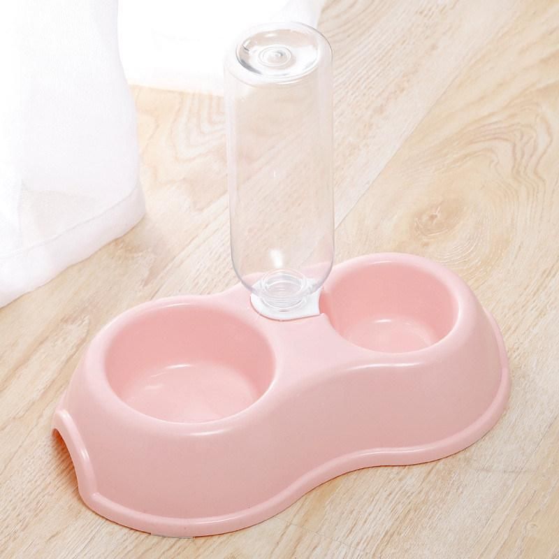 Pet Bowls Dog Food Water Feeder Pet Drinking Dish Feeder Cat Puppy