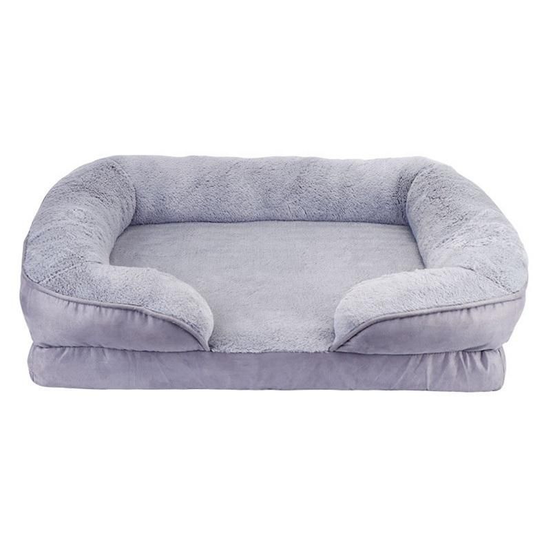 Wholesale Customized Good Quality Washable Polyester Simple Sofa Pet Bed