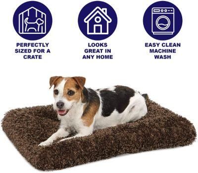 Non-Slip Surface Washable Dog Bed Dog Crate Cushion