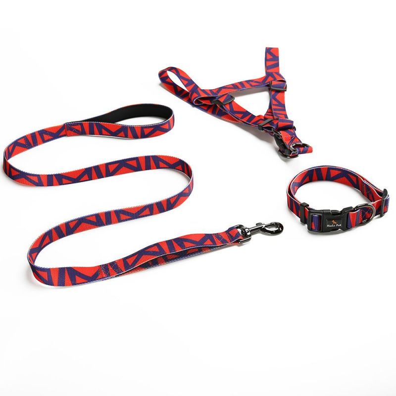 Quick Release Fancy Personalized Safety Strap Pet Chest Sublimation Hiking Dog Backpack Strap Harness