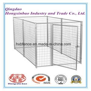 Dog Kennel or Dog Cage for Sale/Stackable Folded Galvanized Steel Welded Storage Cage
