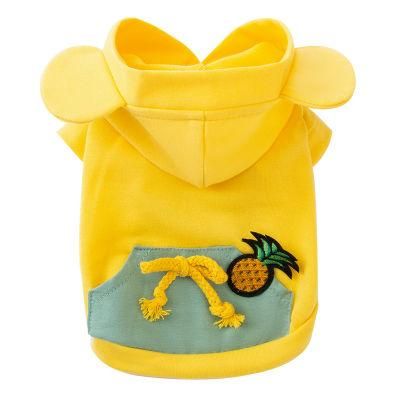 Hot Sale Fashion Designer Dog Warm Coat Fashionable Colorful Pattern Dog Apparel Pet Cloth Sweater Hoodie