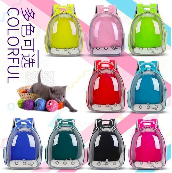 High Quality Transparent Bubble Recycled Outdoor Travel Space Capsule Astronaut Breathable Dog Cat Pet Carrier Backpack