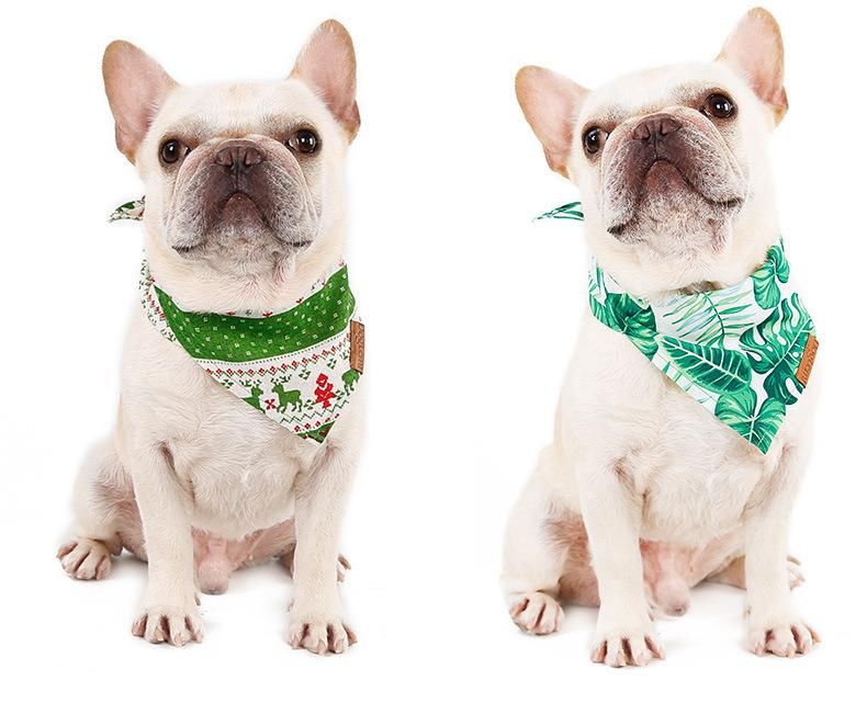 Wholesale Fashion Dog Bandana for Pet Triangle Dog Bandana Dog Neckerchief