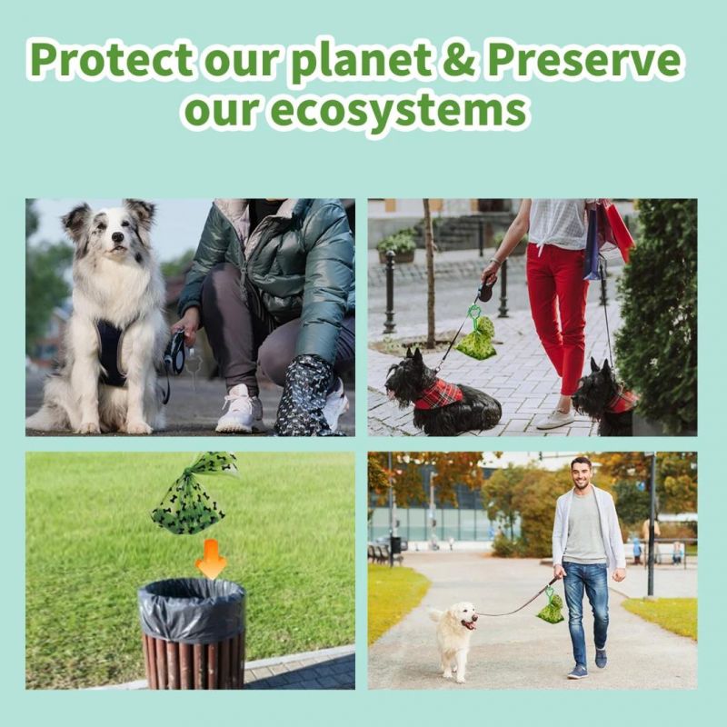 Dog Products, Dog Excrement Bags, Biodegradable Dog Excrement Bags, Leak-Proof