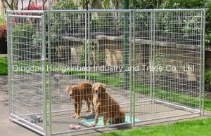 Metal Cages for Dog/Outdoor Dog Cage Round Tube Dog Cage
