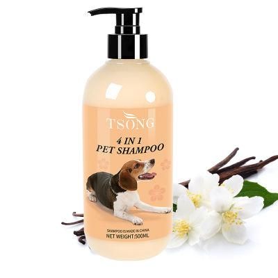 Tsong OEM Wholesale Bulk Aloe Fresh and Clean Anti Fleas Hemp Dog Pet Shampoo for Pet Cleaning Pet Beauty Care