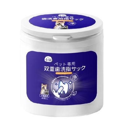 Biokleen Portable Biodegradable Pet Teeth Wipe Hypoallergenic Non-Woven Unsented Pet Eye Wipes