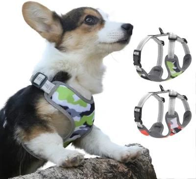 No Pull Dog Harness Anti-Escape Soft Adjustable Harness Vest-Style Safety Belt