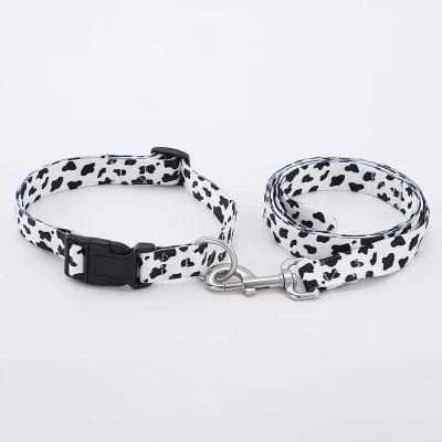 Customizable Sublimation Dog Leash with Neck Ring Carabiner Hook