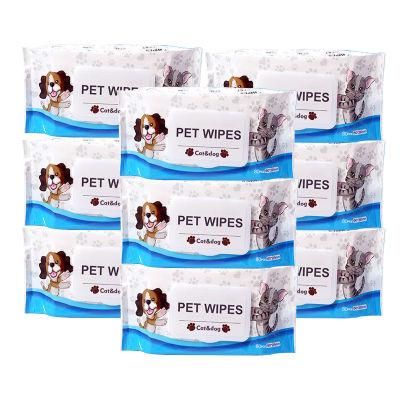 RO Water Alcohol Free Pet Wet Wipes with Competitive Price