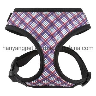Custom Wholesale Breathable Mesh Adjustable Cute Pet Dog Harness Vest