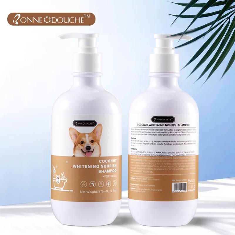 Bonne Douche Coconut Whitening Nourish Dog Shampoo 470ml