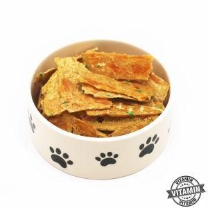 Natural Veggie Chicken Slice Dog Food OEM Dog Treats