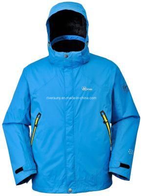 3 Layers Outdoor Activity Casual Men&prime;s Rain Waterproof Jacket Chaque