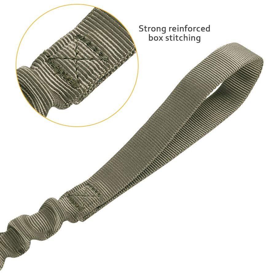 Bungee Dog Leash Heavy Duty Dog Leash Military Working Strong Dog Leash
