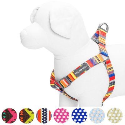 Best Selling Custom Design Dog Pet Harness Vest Strap Dog Harness with Low MOQ Step in Dog Harness