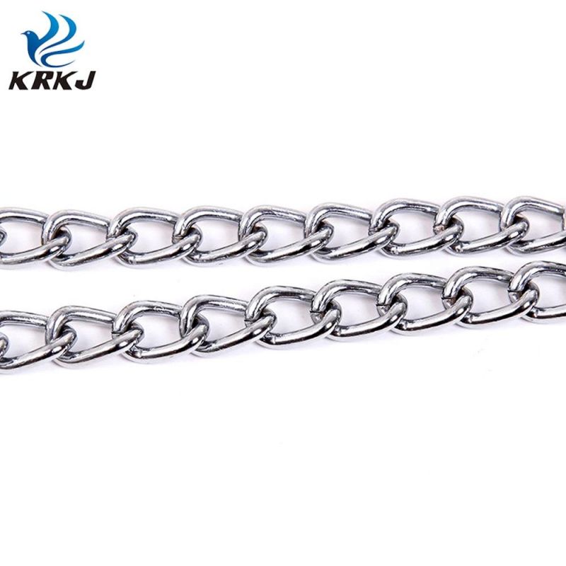 Bulk Sale Strong Enough Double Ended Hooks Dog Metal Training Chain Leashes