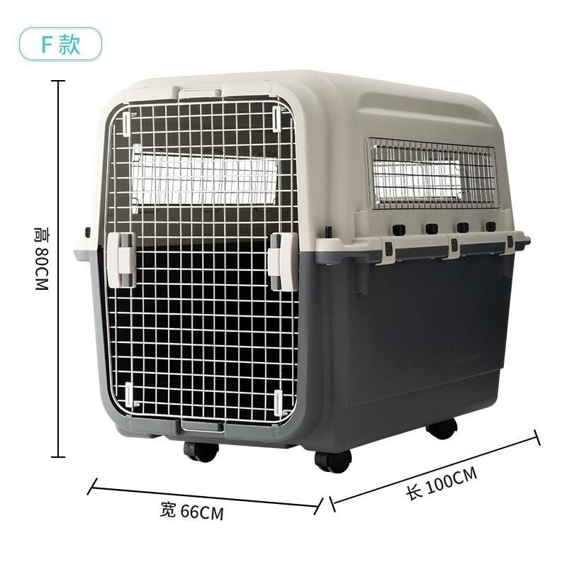 XXL Size Plastic Solid Firm Pet Cage Caixa Transporte Pet