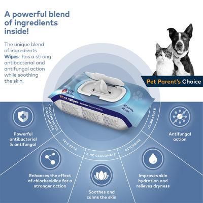 Biokleen Biodegradable Puppy Vitamin E Hypoallergenic Eco Organic Ear Eye Organic Pet Eye Wipes