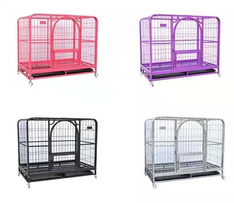 Customize OEM ODM Metal Stainless Kennels Pet Transport Cage Dog Crate