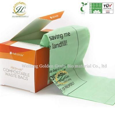 TUV Certificated Biodegradable Compostable Dog Poop Bag Eco Friendly Cornstarch Waste Bags for Pet Suppliers
