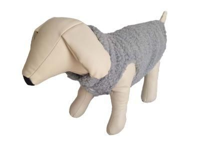 Customized Warm Fleece Button Vest Dog Accessories Apparel Pet Clothes