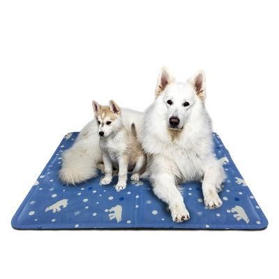 Pet Dog Self Cooling Mat Pad for Kennels Crates Beds