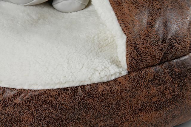 Luxury Hooded Pet Bed Dog Cushion