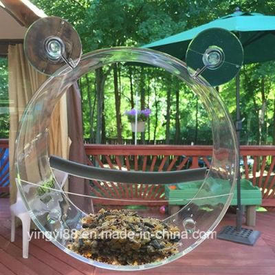 Premium Window Clear Acrylic Bird Feeder with Beautiful Gift Box