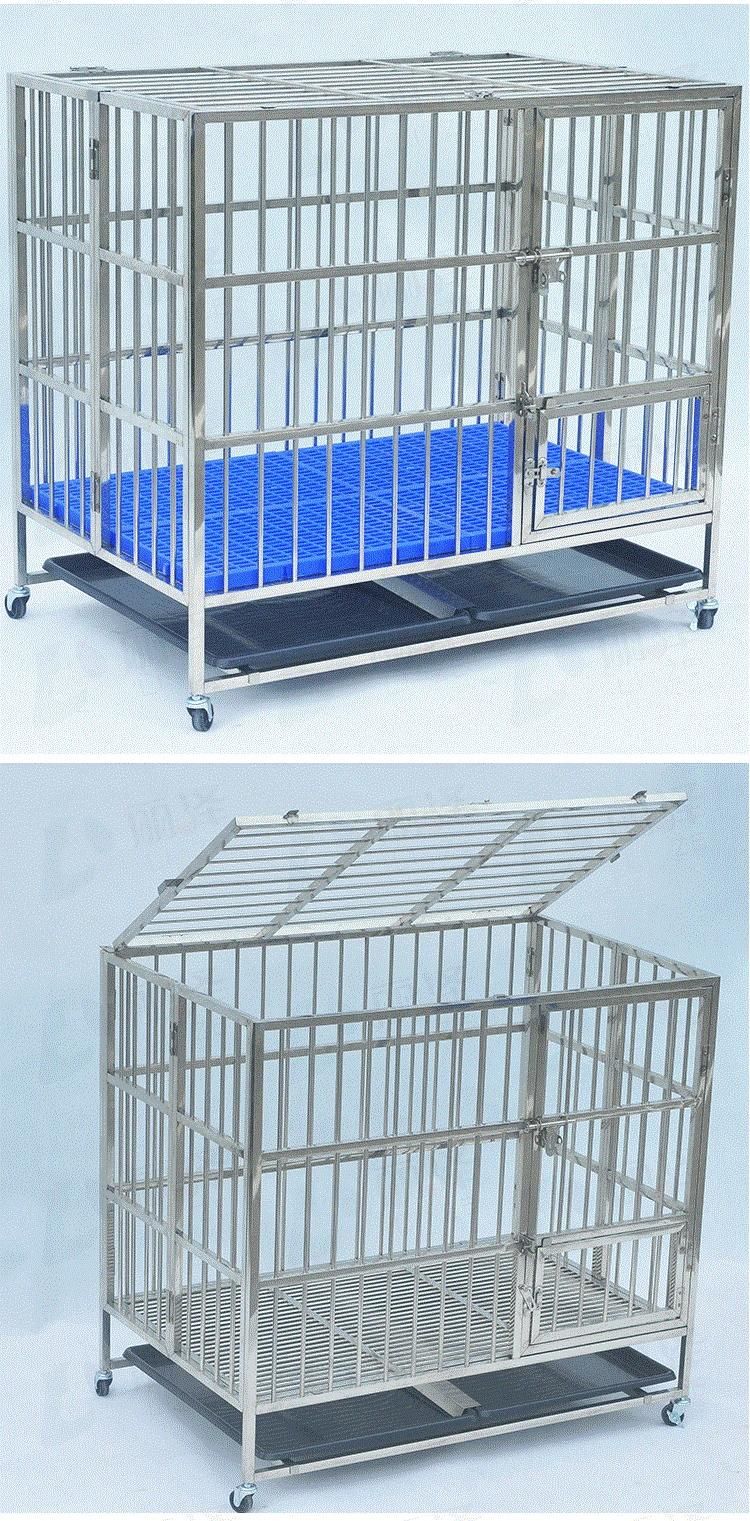 Hot Selling Large Square Dog Crate Foldable Pet Cage