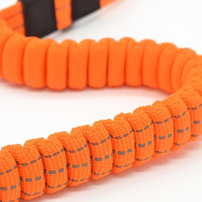 Dog Leash Car Seat Belt Nylon Pet Products Correa Perro Reflective Lead Pet-Products Leashes Elastic Traction for Large Dogs