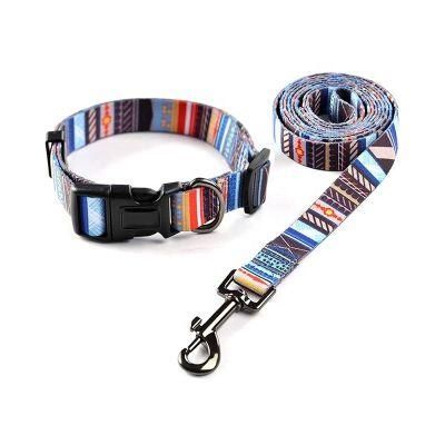 Factory Wholesale Dog Sublimation Pringint Dog Leash Sets