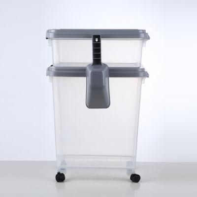 40L Food Moisture Proof Storage Container, Storage Box, Food Bucket
