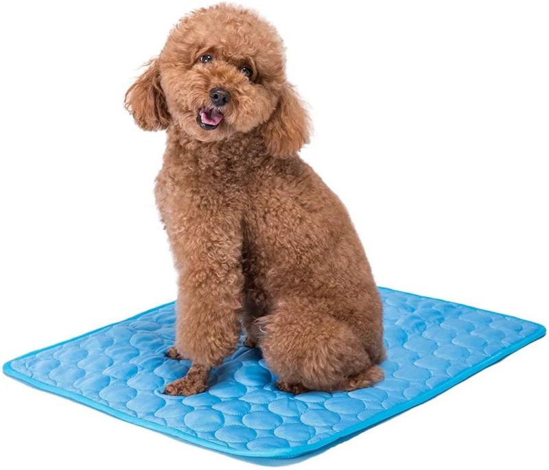 Pet Cooling Mat - Ice Silk Cooling Mat for Dogs & Cats