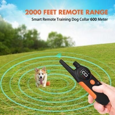 Pet Trainer Waterproof Remote Electric Control Pet Dog Training Rechargeable Shock Collar for Dog Training/Popular