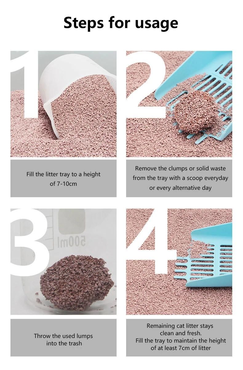 Without Dust Odor Control Mineral Good Clumping Cat Litter