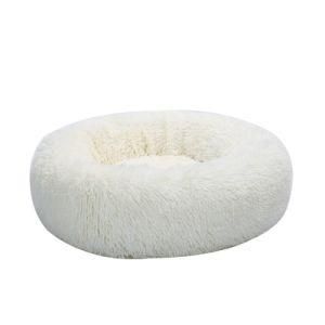 Pet Product Donut Dog Bed, Anti-Slip Self-Warming Pet Bed