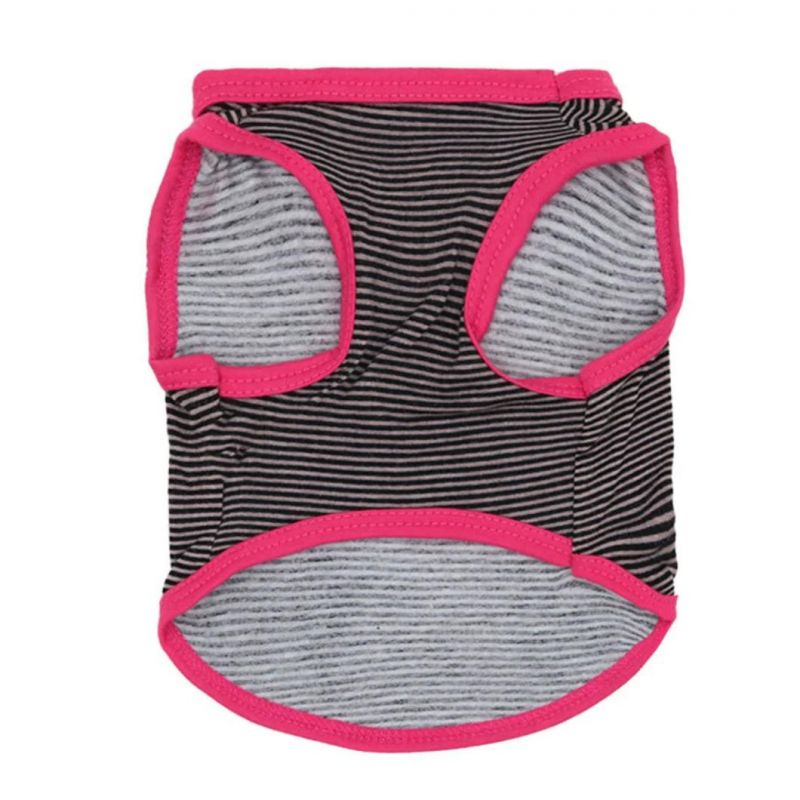 Pet Shirts Cotton Striped T-Shirts for Cat Dog Puppy
