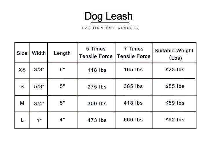 Reflective Nylon Pet Dog Leash, Neoprene Padded Handle Dogs Leash for Walking