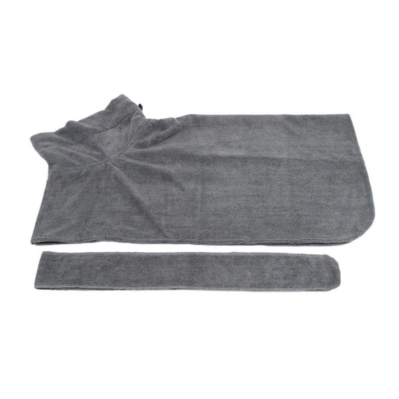 Super Absorbent Microfiber Fast Dry Pet Product Soft Dog Bathrobe
