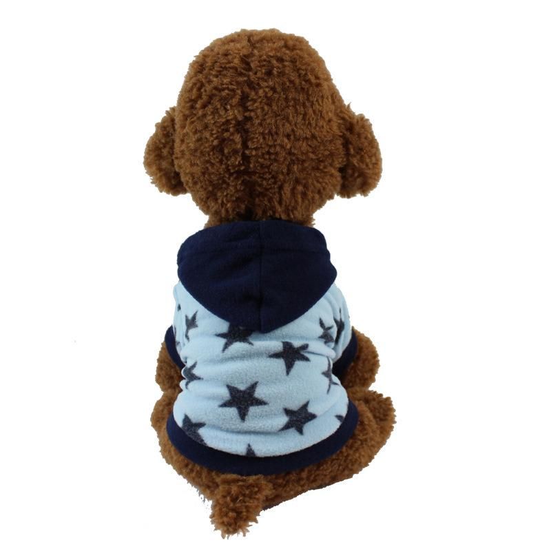 a Variety of Optional Fleece Hoodie Dog Clothes Spring Fall Comfortable Pet Dog Clothes