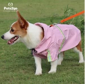 Pet Products Dog Raincoat Cape-Like Reflective Pet Clothing Pet Supply