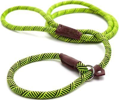 Multifunctional Leash Plus Collar Heavy Duty Dog Outdoor Training Leash for Any Size of Dogs