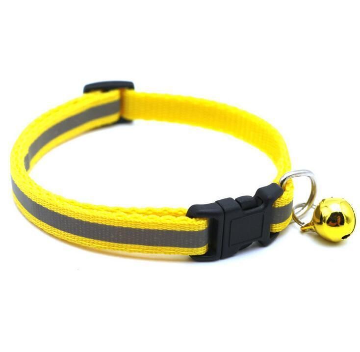 Wholesale Colorful 1.0cm 1.5cm 2.0cm Custom Reflective Light Reflecting Glistening Shiny Pet Dog Collar Pet Leash Harness Cat Collar