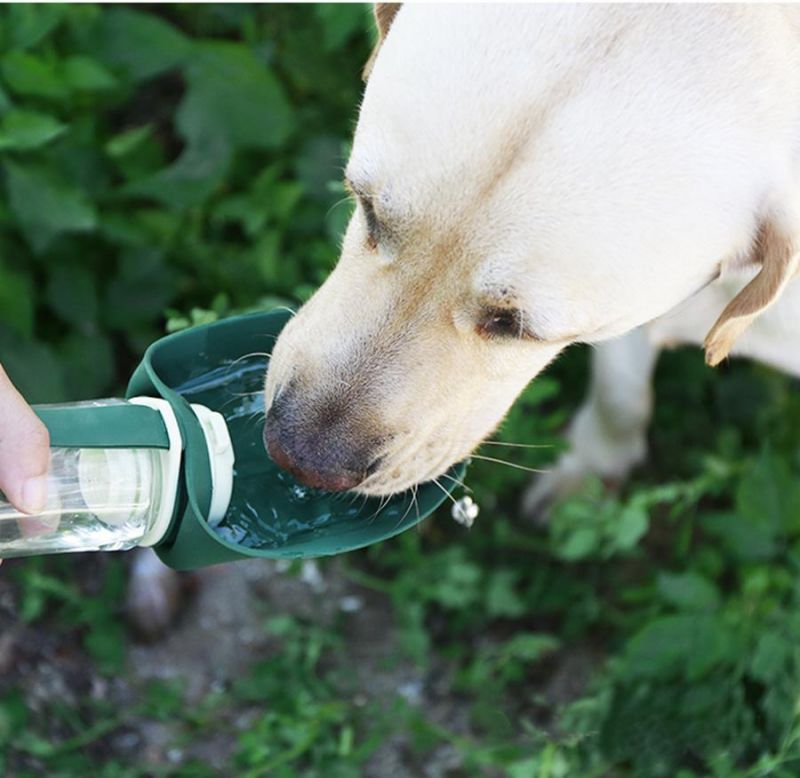 New Design! Portable Pet Dog Travel Water Bottle, with Food Container