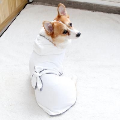 Super Absorbent Soft Dog Cat Towel Bathrobe Pet Supply