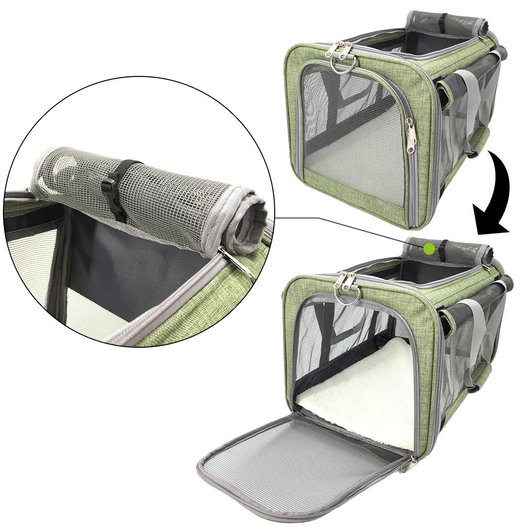 Portable Soft Outdoor Travel Breathable Cat Carrier Pet Supply Dog Products