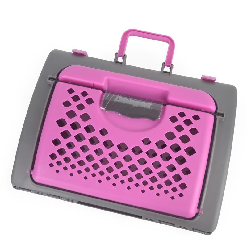 Durable Foldable Travel Small Pet Cat Dog Safely Airline Approved Cat Carrier Cage