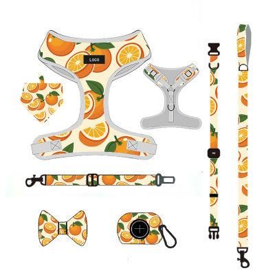Sublimation Dog Harness Vest Custom Logo Dog Accessories Ajustable Padded Harnesses for Dogs/Pouplar